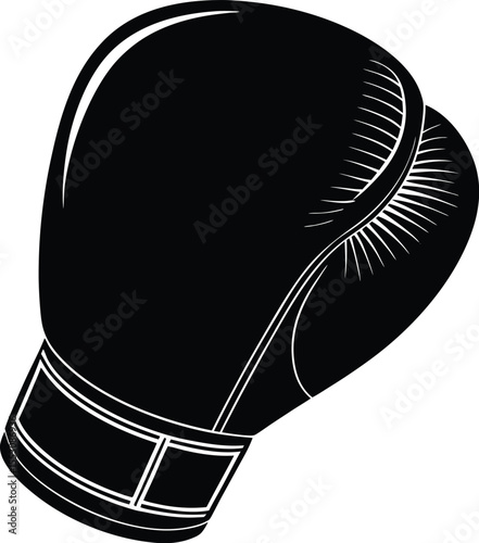 Silhouette of a Boxing Glove