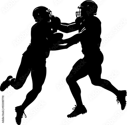 American Football Player Vector Bundle