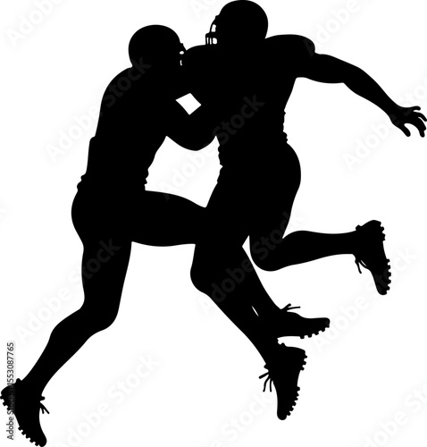 American Football Player Vector Bundle