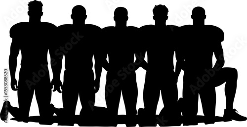 American football, football, players, NFL VECTOR BUNDLE