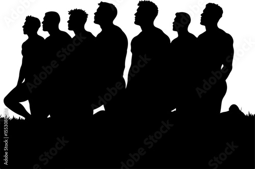 American Football Player Vector Bundle