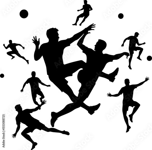 American football, football, players, NFL VECTOR BUNDLE