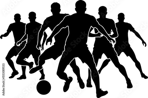 American football, football, players, NFL VECTOR BUNDLE