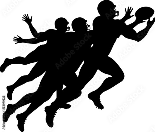 American football, football, players, NFL VECTOR BUNDLE