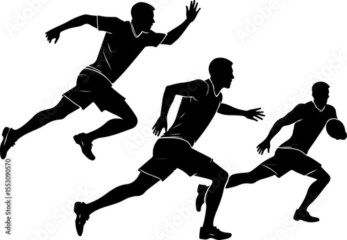 American football, football, players, NFL VECTOR BUNDLE