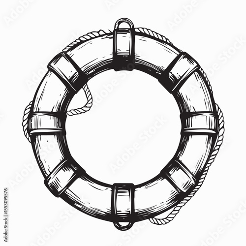 Lifebuoy Images Vector. Lifebuoy Illustration Isolated Rescue Wheel  image vector
