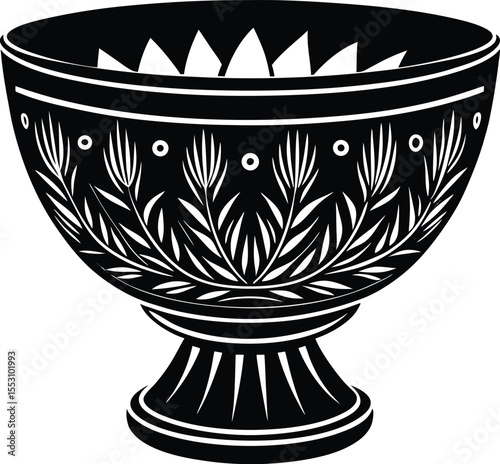 Silhouette of a Ceremonial Bowl