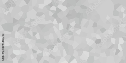 Digital mosaic texture of irregular polygon shapes in cool grey tones, suitable for websites, presentations, and digital projects, offering a modern graphic design element.