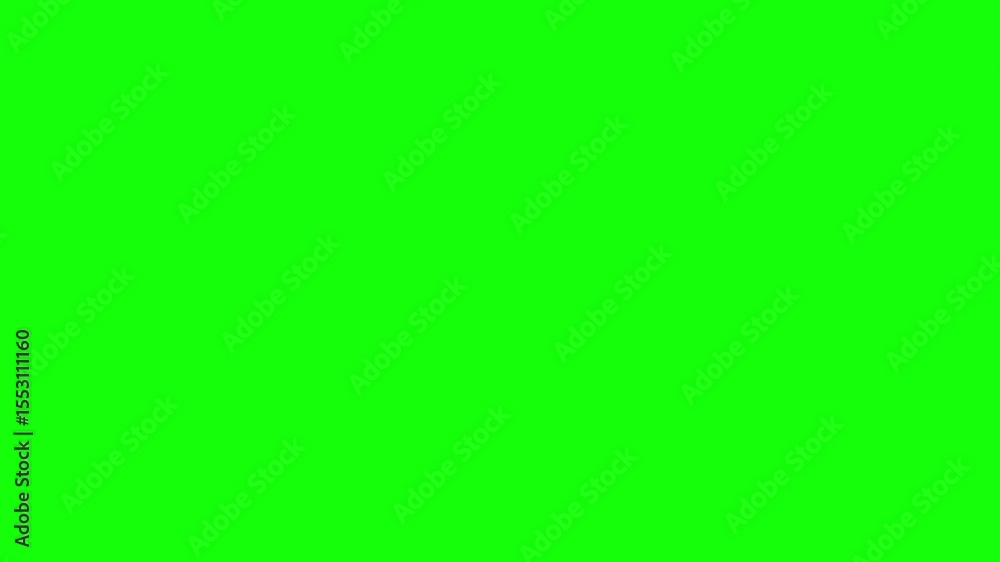 Countdown Timer 10 to 0 with Green Screen – Blue Text with White Outline – 4K UHD