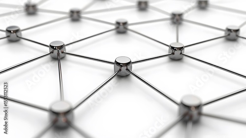 Abstract Network Connection Nodes Global Communication