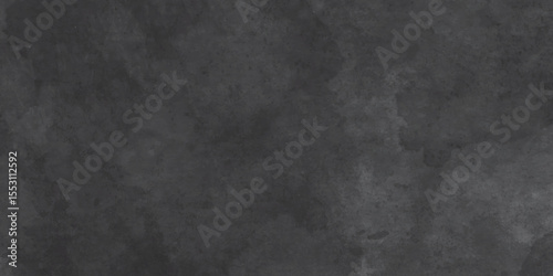 Abstract design with old wall texture cement dark black and paper texture background. Realistic design are empty space of Studio dark room concrete wall grunge texture .Grunge paper texture design .	