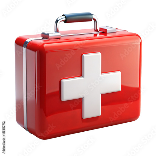 medical kit PNG, transparent background