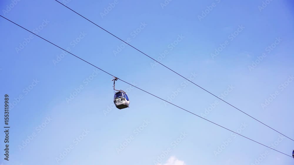 Experience breathtaking views on a scenic cable car tour over stunning landscapes in the mountains Experience breathtaking views on a scenic cable car tour over stunning landscapes in the mountains
