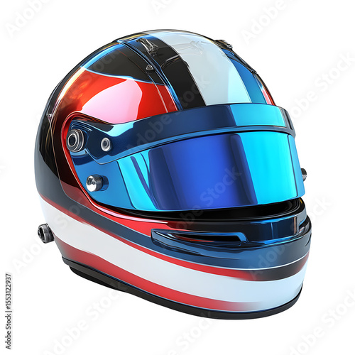 3D racing helmet with glossy fi high quality commercial stock photo clean simple design detail background image clear visual high quality commercial stock photo clean simple design detail background i