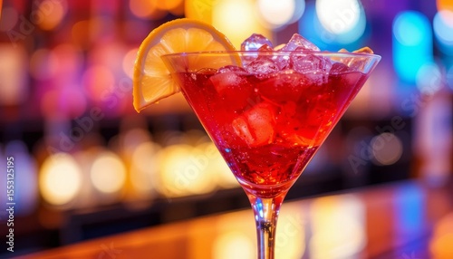 cocktail in the bar