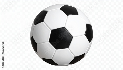 soccer ball on white background