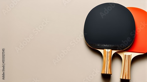 Stylish and Modern Table Tennis Paddles with Vibrant Colors for Enthusiasts