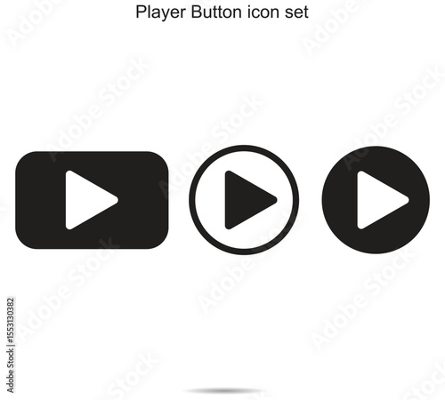 Player Button set icon