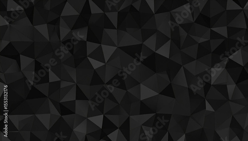 黒い三角の幾何学模様