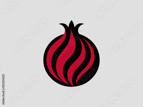 Elegant onion silhouette vector logo with botanical line art for gourmet food brands