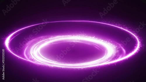 Purple vortex swirling with vibrant energy in a cosmic setting showcasing mesmerizing motion