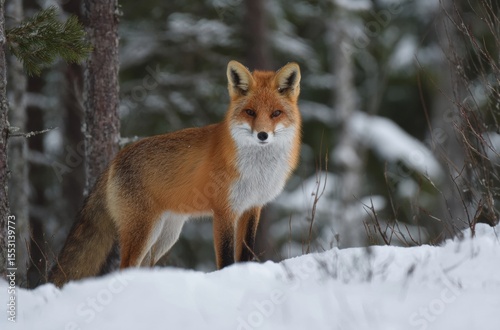 red fox vulpes
