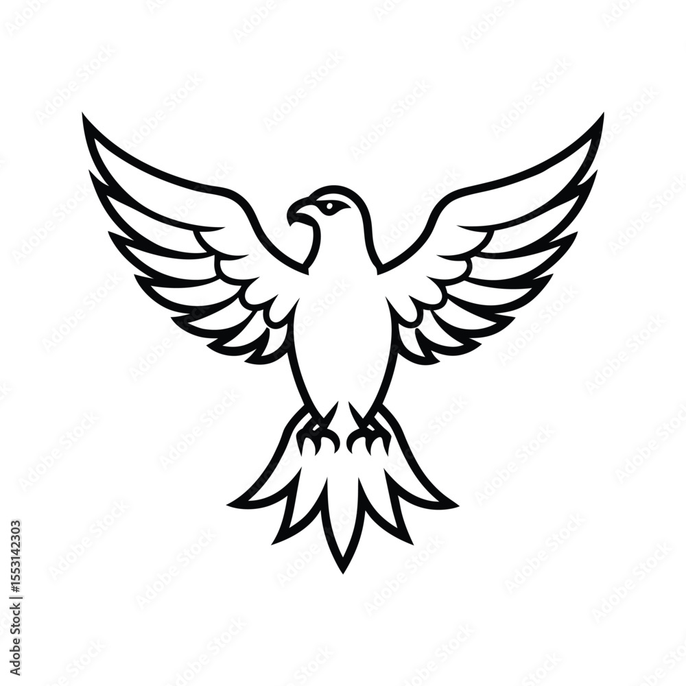 Fototapeta premium dove of peace vector