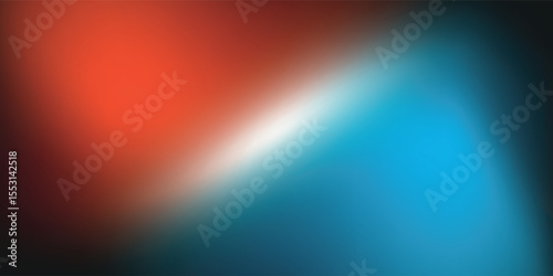 PrintAbstract multicolor red blue purple white orange background. Grain gradient backdrop with place for text. Blurred pattern for your graphic design, banner, poster, card vector eps 10