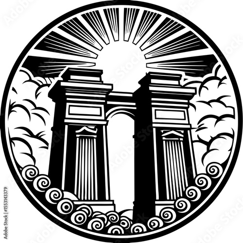Historic Arch Illustration Guide