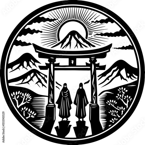 Temple Gate Illustration Guide