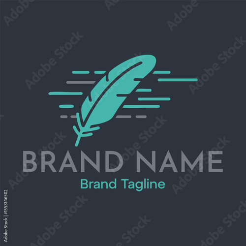 Feather Quill Logo for Authors, Writers, and Publishers