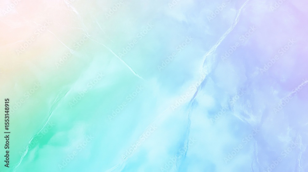 Fototapeta premium Tranquil multicolor gradient with textured pastel hues for creative background design