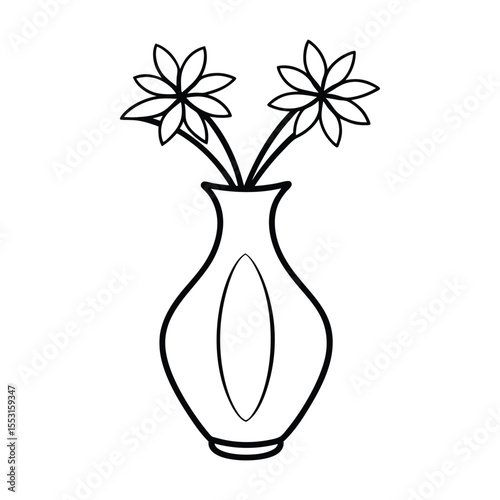 flower in vase