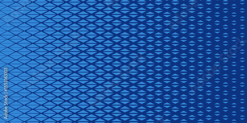 Triangles Halftone Pattern Vector Abstract Geometric Technology Background. Triangular Half Tone Texture. Minimal Style Dynamic Tech Wallpaper