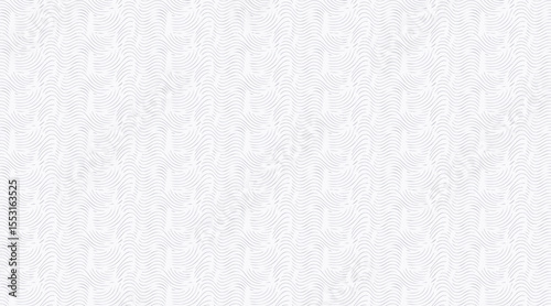 Soft 3D wave pattern,  Seamless white background with fluffy, cloud-like horizontal wavy lines