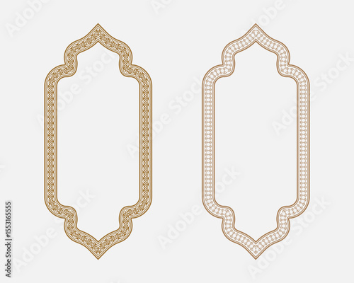Flower border frame collection creative text box design vectors set