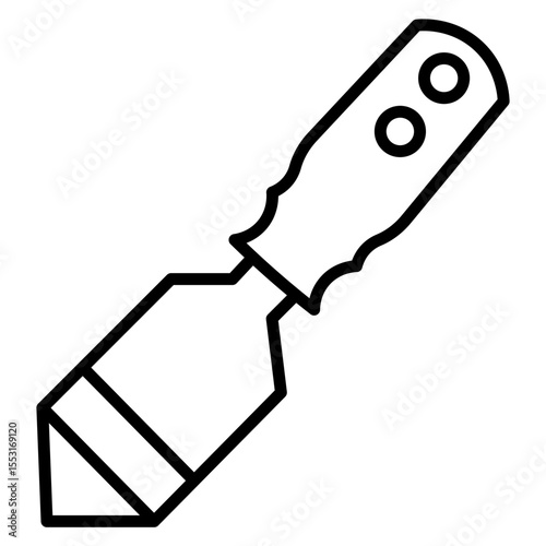 Chisel Vector Icon