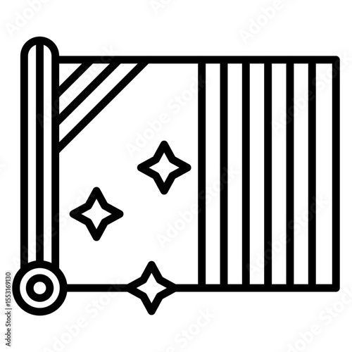 Fabric Vector Icon