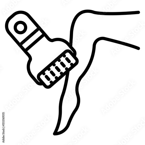 Laser Hair Removal Vector Icon