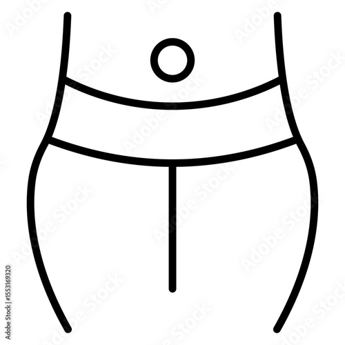 Body Contouring Vector Icon