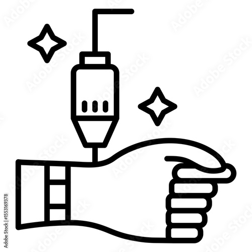Tattoo Removal Vector Icon