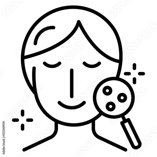 Dermatologist Consultation Vector Icon