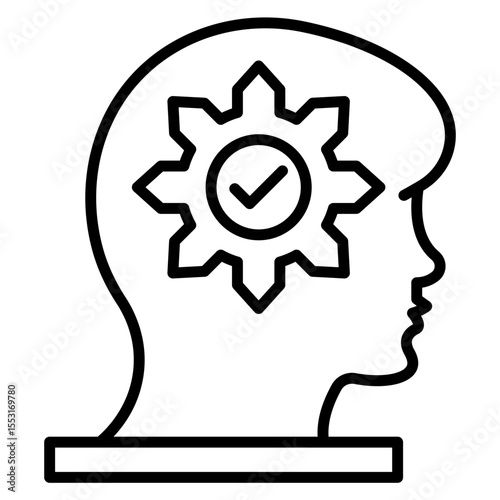 Cognitive Leader Vector Icon