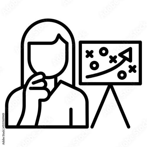 Strategy Guru Vector Icon