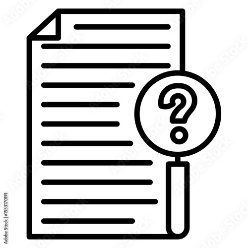 Query Vector Icon