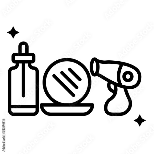 Cosmetology Vector Icon