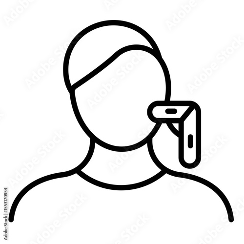 Facial Treatment Vector Icon
