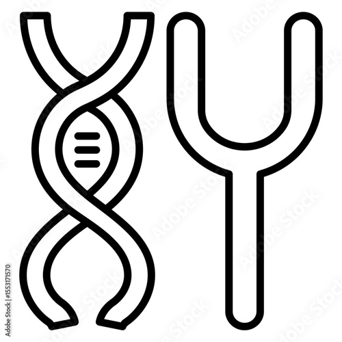 Chromosome Vector Icon