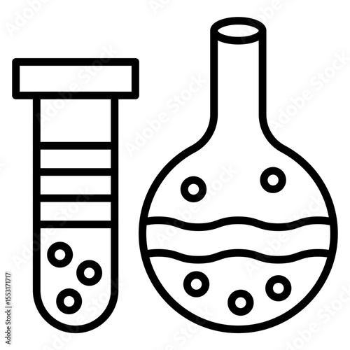Flask Vector Icon