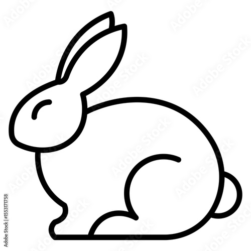 Rabbit Vector Icon